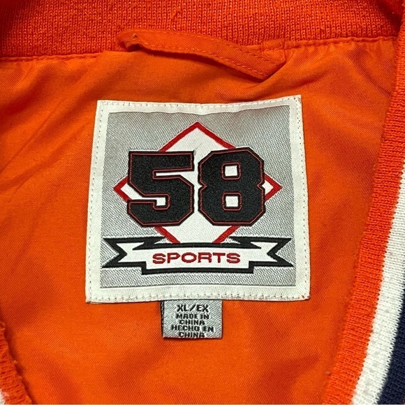 Vintage Auburn Tigers Embroidered 58 Sports Orange Pullover Windbreaker Size XL - Picture 9 of 14